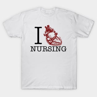 I Heart Nursing T-Shirt